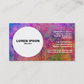 Kreislauf - unter dem Meer Visitenkarte (Rückseite)