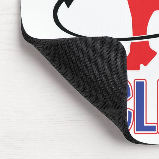 Kreislauf-Zurück- Mousepad (Ecke)