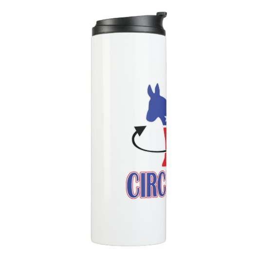 Kreislauf-Zurück- Thermosbecher (Nach links gedreht)