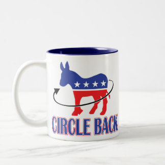 Kreislauf-Zurück- Zweifarbige Tasse