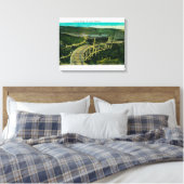 Kreislaufbrücke, LoweMt. Lowe, CA Leinwanddruck (Insitu (Schlafzimmer))