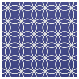 Kreisläufe des Fretwork-Musters Stoff