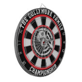 Kreislaufgrizzles Forest Target Art Dartscheibe (Vorderseite Links)