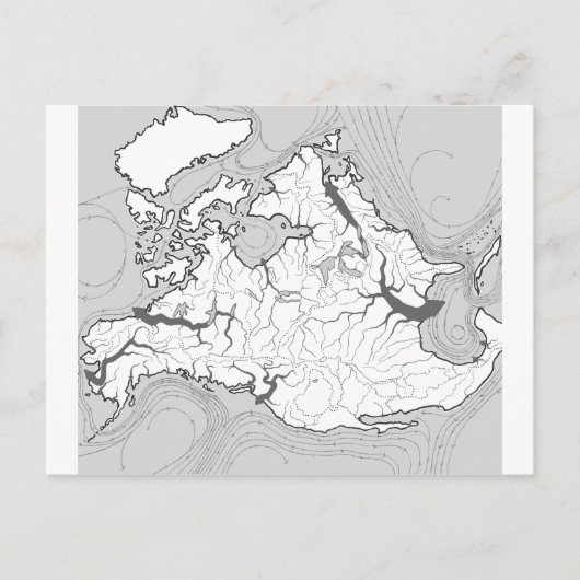 Kreislaufkarte Postkarte (Vorderseite)