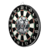 Kreislaufkunst des Hirns Dartscheibe (Vorderseite rechts)