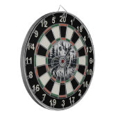 Kreislaufkunst des Hirns Dartscheibe (Vorderseite Links)