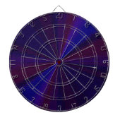 Kreislaufpatchwork Blau bis Lila Dartscheibe (vorne)