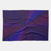 Kreislaufpatchwork Blau bis Lila Handtuch (Horizontal)