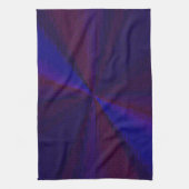 Kreislaufpatchwork Blau bis Lila Handtuch (Vertikal)