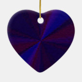 Kreislaufpatchwork Blau bis Lila Keramikornament (Hinten)