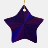 Kreislaufpatchwork Blau bis Lila Keramikornament (Hinten)