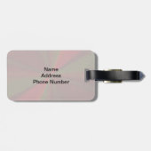 Kreislaufpatchwork Rot bis Grün Gepäckanhänger (Rückseite horizontal)