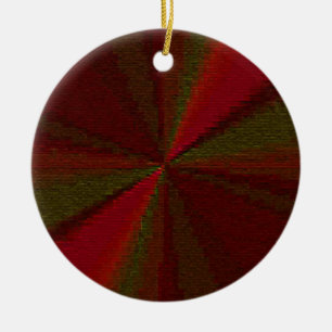 Kreislaufpatchwork Rot bis Grün Keramikornament