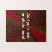 Kreislaufpatchwork rot bis grün puzzle (Horizontal)