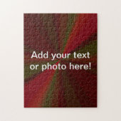 Kreislaufpatchwork rot bis grün puzzle (Vertikal)