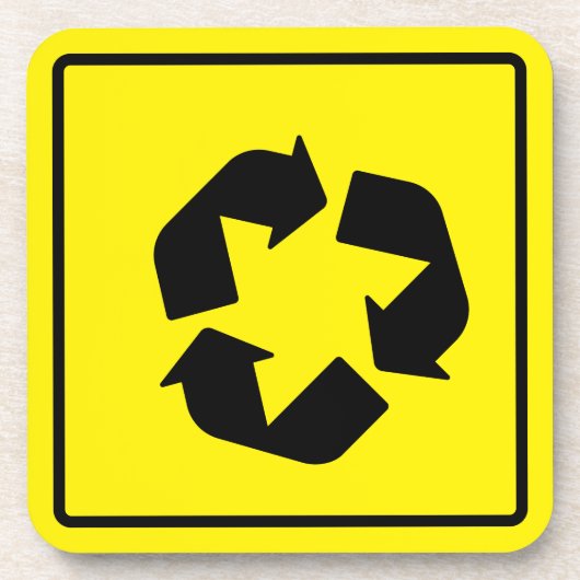 Kreislaufquerschnitt Kunststoffharz-Untersetzer si Getränkeuntersetzer (Vorderseite)