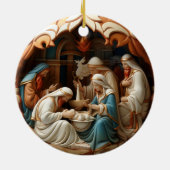 Kreislaufverzierung der Nativität Keramik Keramik Ornament (Hinten)
