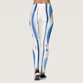 Kreislaufwahn Abstrakt Leggings (Rückseite)