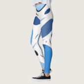 Kreislaufwahn Abstrakt Leggings (Links)