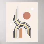 Kreislinien der abstrakten geometrischen Kunstlini Foliendrucke (Vorderseite)