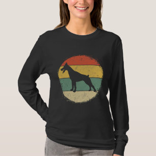 Kreisllar Retro Doberman Owner Pinschers Dobie Dad T-Shirt
