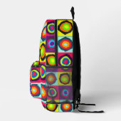 Kreismuster Bedruckter Rucksack (Rechts)
