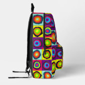 Kreismuster Bedruckter Rucksack (Links)