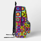 Kreismuster Bedruckter Rucksack (Links)