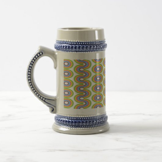 Kreismuster Bierglas (Links)