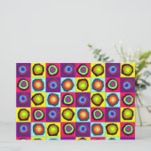 Kreismuster Briefpapier (Stehend Vorderseite)