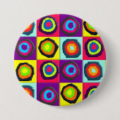 Kreismuster Button (Vorderseite)
