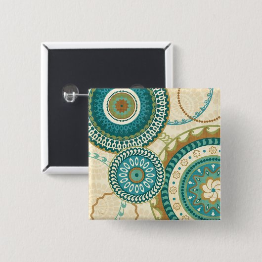 Kreismuster Button (Vorne & Hinten)