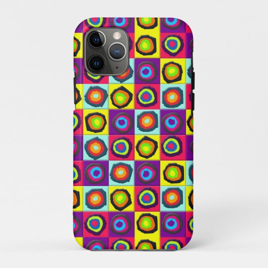 Kreismuster Case-Mate iPhone Hülle (Rückseite)
