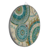 Kreismuster Dartscheibe (Vorderseite Links)