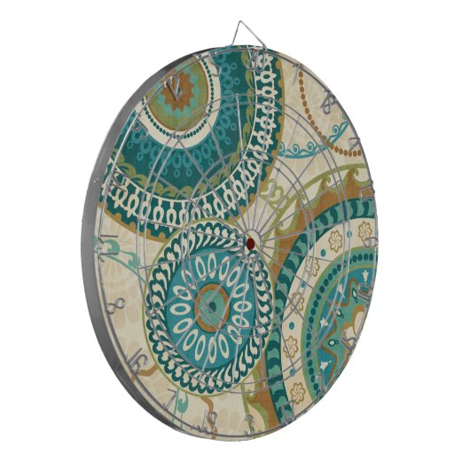 Kreismuster Dartscheibe (Vorderseite Links)