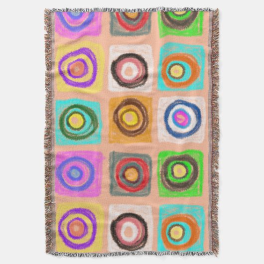 Kreismuster Decke (Vorderseite Vertikal)