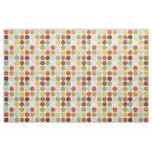 Kreismuster der 1970er Jahre Stoff (Fat Quarter (45,7 x 55,9 cm))