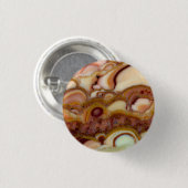 Kreismuster des Onyx-Steins Button (Vorne & Hinten)