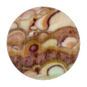 Kreismuster des Onyx-Steins Schneidebrett (Vorderseite)