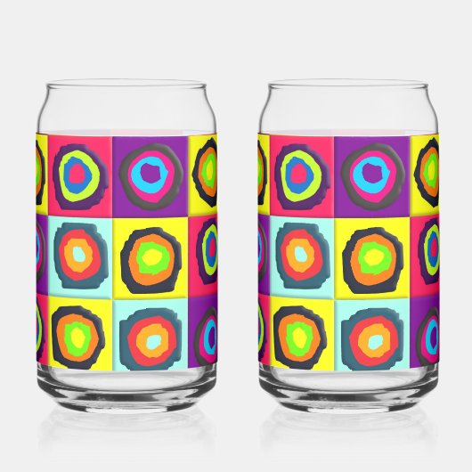 Kreismuster Dosenglas (Vorderseite)