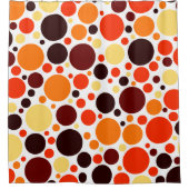 Kreismuster Duschvorhang (Vorderseite)