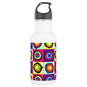 Kreismuster Edelstahlflasche