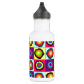 Kreismuster Edelstahlflasche (Rechts)