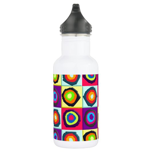 Kreismuster Edelstahlflasche (Rechts)