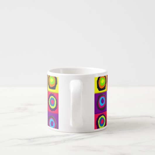 Kreismuster Espressotasse (Rückseite)