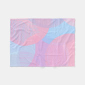 Kreismuster Fleecedecke (Vorderseite (Horizontal))