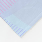 Kreismuster Fleecedecke (Ecke)