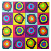 Kreismuster Fliese (Vorderseite)