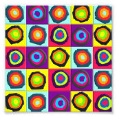 Kreismuster Fotodruck (Vorne)