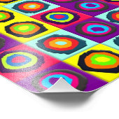 Kreismuster Fotodruck (Ecke)